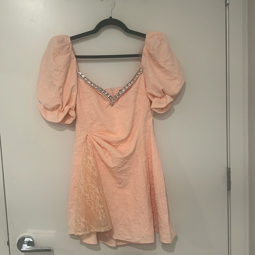 Nana Jacqueline pink ysabella dress.   Worn once for bachelorette party.